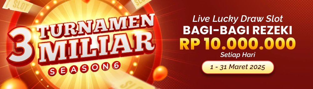 LIVE LUCKY DRAW SLOT BAGI–BAGI REZEKI SEASON 6